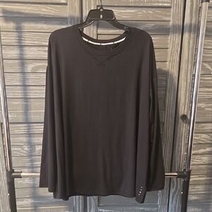 Lane Bryant Black Livi Top